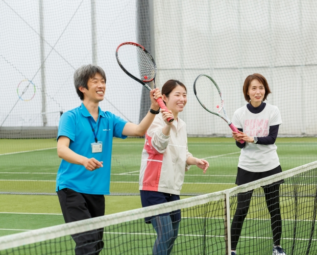 身体を動かすことが好き、人と話すことが好き。